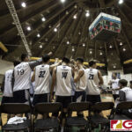 Harvest Eagles get ready to step on the court against the defending champs. (photo by Bout It Productions)