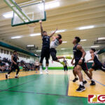 JFK Islanders Chris Morikami finds the angle past St. Paul Warriors Telo Orichiro. (Photo by Michael Blas)