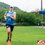 Southern Dolphin Ramon Leon Guerrero finishes fourth overall with a time of 18:26. (Photo by Michael Blas)