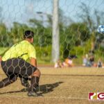 The Harvest Christian Academy Eagles defeated the Father Duenas Friars in the 2018 IIAAG high school boys soccer game Monday afternoon at Leo Palace. (Photo by Michael Blas)
