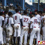 Team Guam host American Samoa for the Bronze Medal in the WBSC U18 Oceania Tournament (photo by Michael Ebio)