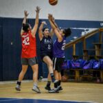 The Guam Women's National Basketball Team hit the court for practice in preparation for the 2019 Pacific Games Samoa. (Photo by Raine Delos Reyes)