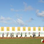 The Southern High Dolphins head north to The JFK Islanders turf for the ISA Cross Country Meet. Photo by Bout It Productions