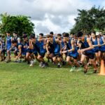 The St. Paul Warriors improved to 2-0 in the IIAAG Cross Country season with their win over the Harvest Eagles. (Photo by Michael Blas)