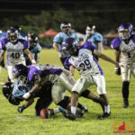 The GW Geckos & The Southern High Dolphins meet in the 2019 IIAAG High School Football Quarterfinals on Oct. 11, 2019. (photo by Bout It Productions)