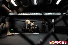 Steel Athletics held their glorified sparring session 6 Friday evening in MMA, kickboxing and boxing. (photo by Bout It Productions)