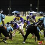 The GW Geckos & The Southern High Dolphins meet in the 2019 IIAAG High School Football Quarterfinals on Oct. 11, 2019. (photo by Bout It Productions)