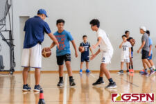Guam's young basketball athletes sharpen their skills at the Guam Basketball Summer Camp Series with this weeks focus on performance. The camp was created by Coach EJ Calvo and features national coaches and players. (Photo by Michael Blas)