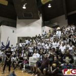 Harvest Eagles fans cheer on their team as the momentum shifts on their side. (photo by Bout It Productions)