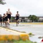 The Sanchez Sharks cross country team visited the Tiyan Titans in the 2nd week of the ISA cross country season. Photo by Bout It Productions