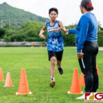 Southern Dolphin Danny Quinata finishes second overall with a time of 17:52. (Photo by Michael Blas)