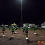 JFK Islanders Cheer Squad was in full force in support of their football team (photo by Michael Ebio)
