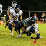 JFK Islander's Lawrence Tisalona shuts down Guam High Panther's Sincere Powell. (Photo by Michael Blas)