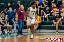 The FD Friars completed their triple crown season, winning the Guam National Varsity Boys High School Basketball Championships with a 69-44 victory over the Guam High Panthers. (Photo by Michael Blas)