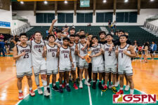 The FD Friars claim the 2020 IIAAG Boys Basketball Championship after defeating the St. Paul Warriors -36. (Photo by Michael Blas)