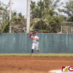 Team Guam host American Samoa for the Bronze Medal in the WBSC U18 Oceania Tournament (photo by Michael Ebio)