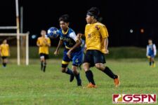 The Guam High Panthers defeated the GW Geckos 3-1 Tuesday evening to pick up their win of the IIAAG Boys High School Soccer season. (Photo by Michael Blas)