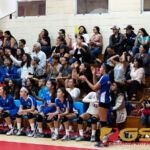 Royals fans cheer on their team in the action packed game against the home team St. John's Knights. (Photo by Michael Blas)