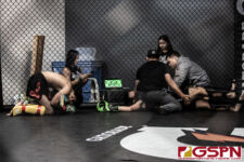Steel Athletics held their glorified sparring session 6 Friday evening in MMA, kickboxing and boxing. (photo by Bout It Productions)