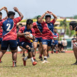 The IIAAG Boys Rugby Semifinals came to a close as the GW Geckos and FD Friars picked up huge wins for a trip to the Championship game. (Photo by Michael Blas)