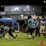 The GW Geckos & The Southern High Dolphins meet in the 2019 IIAAG High School Football Quarterfinals on Oct. 11, 2019. (photo by Bout It Productions)