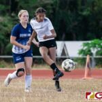 The Academy Cougars defeated the Guam High Panthers 2-1 Thursday afternoon May 16, 2018, advancing to the IIAAG Girls Soccer Championship Game. (Photo by Michael Blas)