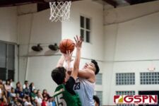 The JFK Islanders defeated the defending tournament champions St. Paul Warriors 68-59 to lock in their spot in the 2020 GSPN Preseason Boys Basketball Tournament championship game presented by Guam Army National Guard. (Photo by Michael Blas)