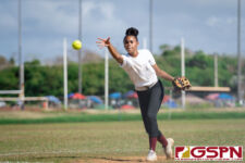 The GW Geckos defeated the Okkodo Bulldogs 17-0 in Saturday morning's ISA Girls Softball game. (Photo by Michael Blas)