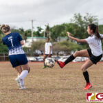 The Academy Cougars defeated the Guam High Panthers 2-1 Thursday afternoon May 16, 2018, advancing to the IIAAG Girls Soccer Championship Game. (Photo by Michael Blas)