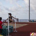 This Friday's IIAAG Track & Field Meet moves to the ocean scenery of J.F.K High. The sweltering heat was on but the fans and athletes still put on a show. (photo by Bout It Productions)