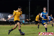The Guam High Panthers defeated the GW Geckos 3-1 Tuesday evening to pick up their win of the IIAAG Boys High School Soccer season. (Photo by Michael Blas)