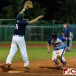 The 76 Expos took Game 3 of the GML Championship Series in the 10th inning with a 14-11 win over the IT&E Rays. (Photo by Michael Blas)