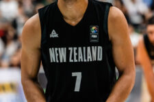 New Zealand's Mika Vukona gets set for a shot at the free throw line. New Zealand defeated Guam 113-94 in the FIBA Asia Cup 2021 Qualifiers match. (Photo by Michael Blas)