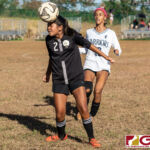 The St. Paul Warriors defeated the home team Tiyan Titans 3-1 in their IIAAG Girls HS Soccer game on Tuesday, April 30, 2019. (Photo by Michael Blas)