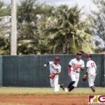Team Guam host American Samoa for the Bronze Medal in the WBSC U18 Oceania Tournament (photo by Michael Ebio)