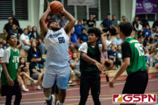 The JFK Islanders defeated the defending tournament champions St. Paul Warriors 68-59 to lock in their spot in the 2020 GSPN Preseason Boys Basketball Tournament championship game presented by Guam Army National Guard. (Photo by Michael Blas)