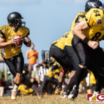 The Raiders and the Eagles faced off earlier this Saturday Afternoon in a rematch from last season's Guahan Varsity Football League Championship Game. (Photo by Michael Blas)