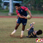 The Tiyan Titans faced off against the Okkodo Bulldogs in the rescheduled IIAAG Boys HS Rugby Game. (Photo by Michael Blas)