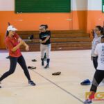 Bubba Nickles hosted her first ever clinic on Guam at the Agana Heights gym after rainy weather forced the clinic to be moved indoors. (photo by Michael Blas)
