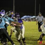 The GW Geckos & The Southern High Dolphins meet in the 2019 IIAAG High School Football Quarterfinals on Oct. 11, 2019. (photo by Bout It Productions)