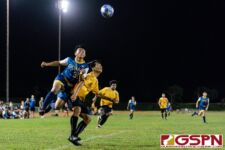 The Guam High Panthers defeated the GW Geckos 3-1 Tuesday evening to pick up their win of the IIAAG Boys High School Soccer season. (Photo by Michael Blas)