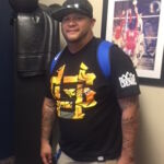 "I'm going Rams cause my son Masato has been a Rams fan since they moved from St. Louise. We watched all their documentary 'All or Nothing' and he's been hooked. He's a fan of Todd Gurley." - Mike Rabago: Guam Volleyball