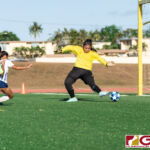 The Guam High Panthers defended home, defeating the JFK Islanders 6-2 in their IIAAG Girls High School Soccer Game. (Photo by Michael Blas)