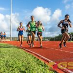 The 2018 IIAAG Girls All-Island Cross Country Championship began earlier this afternoon at the JFK Upper Tumon course. (Photo by Michael Blas)