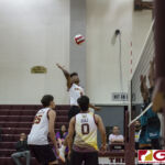 Fd's Anthony Quinene spikes the ball towards the Southern High defenders. (photo by Bout It Productions)