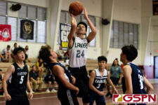 The JFK Islanders made a 4th quarter comeback to defeat the Harvest Eagles 58-51 to remain undefeated in the 2020 GSPN Preseason Boys Basketball Tournament presented by Guam Army National Guard. (Photo by Michael Blas)