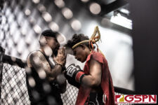 Steel Athletics held their glorified sparring session 6 Friday evening in MMA, kickboxing and boxing. (photo by Bout It Productions)