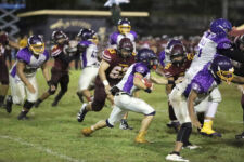 The FD Friars and GW Geckos put on a defense show in the Championship game with FD getting the slight edge with the only touchdown of the night. (photo courtesy of Joseph Cruz)