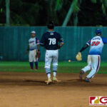The 76 Expos took Game 3 of the GML Championship Series in the 10th inning with a 14-11 win over the IT&E Rays. (Photo by Michael Blas)