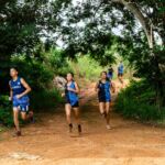 The St. Paul Warriors improved to 2-0 in the IIAAG Cross Country Season with their win over the Harvest Eagles. (Photo by Michael Blas)